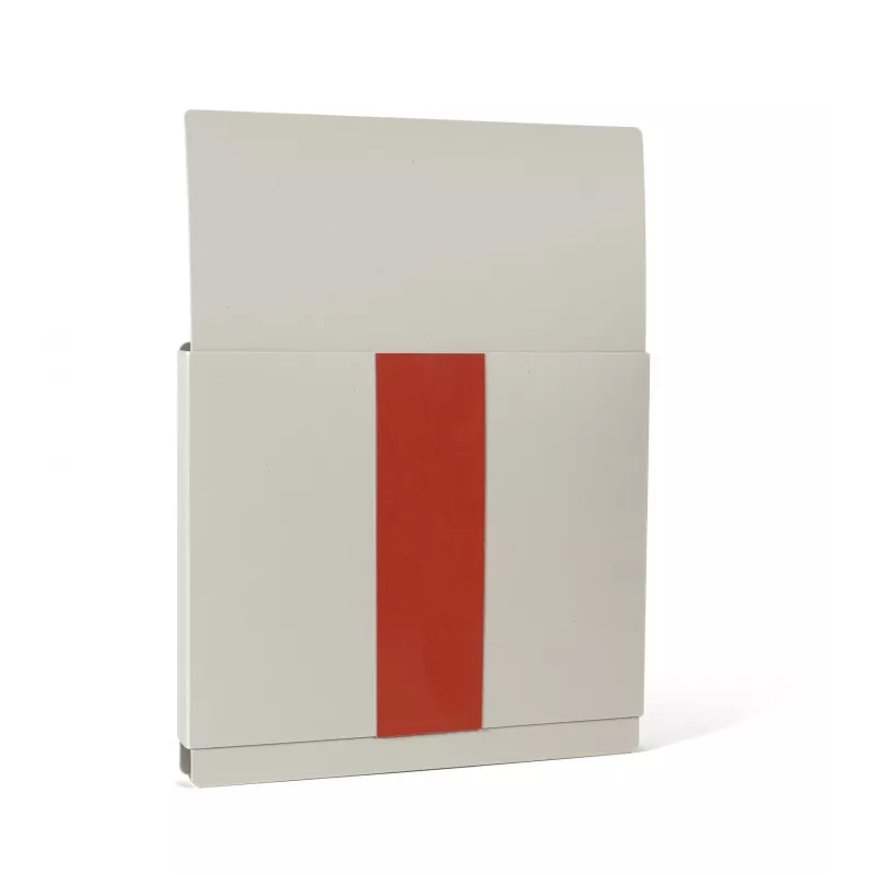 DURABLE expositor de folletos autoadhesivo gris DIN A4 245 x 27 x 330 mm 507210