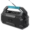 TechniSat VIOLA 231 OD Radio de obra DAB+ y FM con Bluetooth, resistente a salpicaduras IPX4, negro