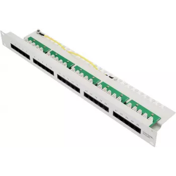 BULLITT CAT 3 Panel de parcheo ISDN, 25 puertos RJ45 8P4C, sin apantallar, 19