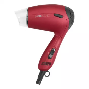 CLATRONIC Secador de pelo de viaje HTD 3429 rojo 1200 W Dual Voltage 264558