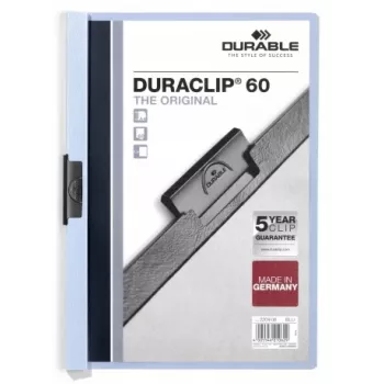 DURABLE Duraclip Grapadora de pinza 6 mm A4 azul (pack de 25)