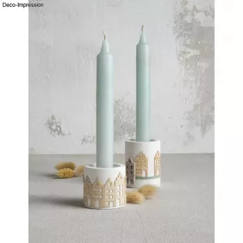 Rayher Piezas decorativas de madera de chapa natural Casas nórdicas, 4 piezas (46809505)
