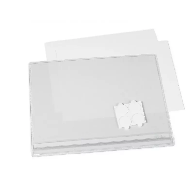 DURABLE 505719 Carpeta de vistas autoadhesiva impermeable A5, pack de 5