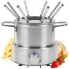 Profi Cook PC-FD 1288 Set de fondue eléctrico acero inoxidable 800 W 1,2 L 8 personas