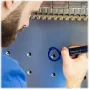 Schneider Maxx 280 Rotulador permanente, punta de cincel 4-12 mm, azul 128003