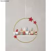 Rayher artículo decorativo listón de madera familia de duendes, 2 uds. (46805505)
