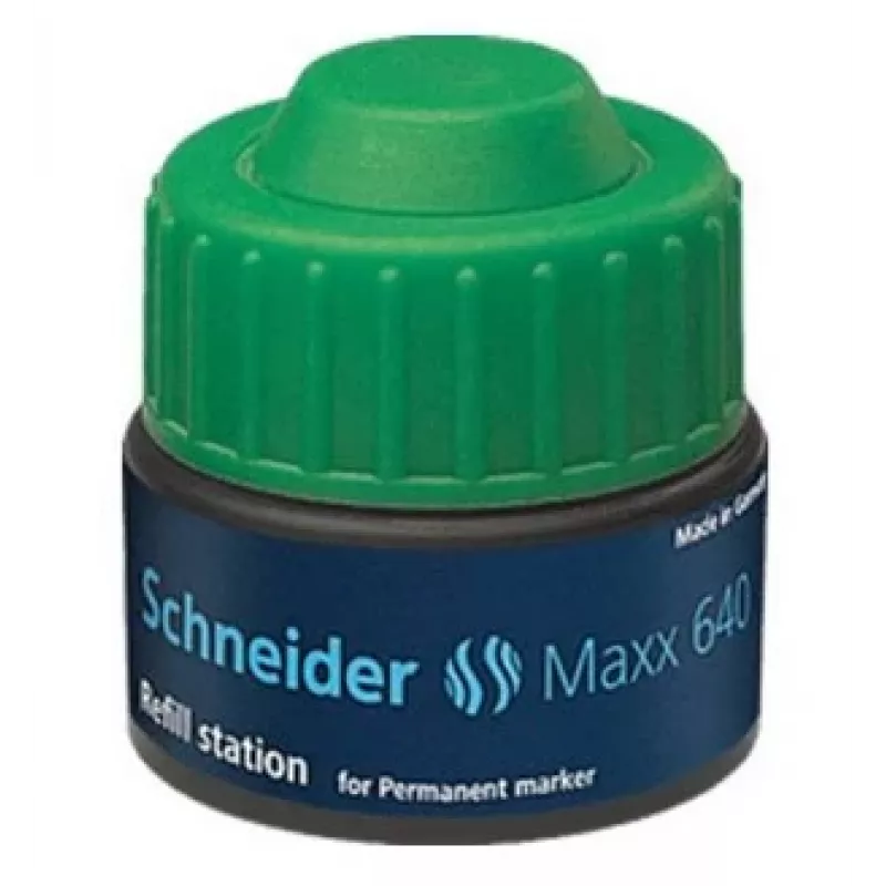 Schneider Maxx 640 tinta de recarga para rotulador verde 30 ml 164004