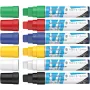 Schneider Paint-It 330 V1 set de rotuladores acrílicos, 6 colores diferentes, punta biselada 15 mm 120396