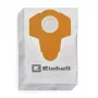 Einhell 2351195 pack de bolsas de polvo para TE-VC 2340 SA, TE-VC 2230 SA, TC-VC 1930 SA, TC-VC 1930 S, 40 L, blanco/amarillo, 5 uds.