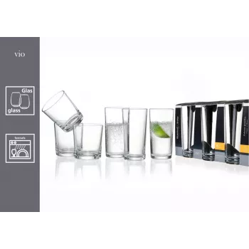 Ritzenhoff & Breker 4ALL 690231 vasos de whisky, set de 6