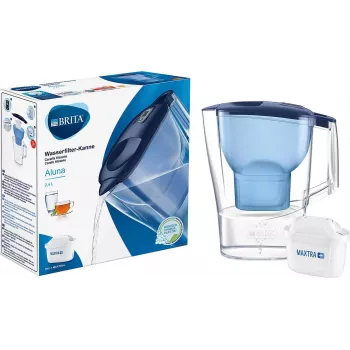 BRITA Aluna Jarra filtrante de agua 2,4L Azul
