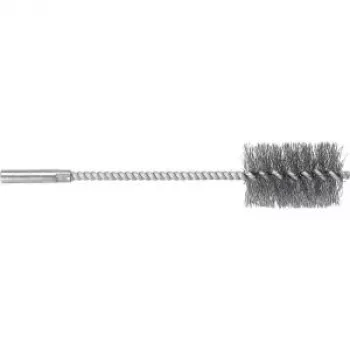 Wolfcraft cepillo cilíndrico 2128000, alambre de acero, 15 mm de diámetro, vástago de 6 mm, 4500 rpm