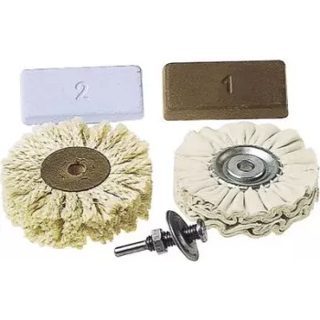 Wolfcraft 2179000 Set de pulido profesional
