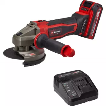 Einhell TE-AG 18/125-2 Li amoladora angular de batería 18V 125mm con batería de 4,0Ah y cargador 4431190