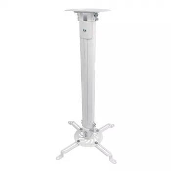 E+P DH 90 soporte de techo para proyector 900mm inclinación giro rotación 13,5kg plata 1258040