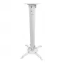 E+P DH 90 soporte de techo para proyector 900mm inclinación giro rotación 13,5kg plata 1258040