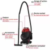 Einhell TC-VC 3055 A aspirador en húmedo y seco 30 L acero inoxidable 1500 W 2347430