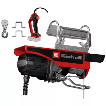 Einhell 2255161 cabrestante a batería 250/500 kg, 18 V Power X-Change, sin escobillas, cable de 12 m