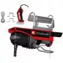 Einhell 2255161 cabrestante a batería 250/500 kg, 18 V Power X-Change, sin escobillas, cable de 12 m