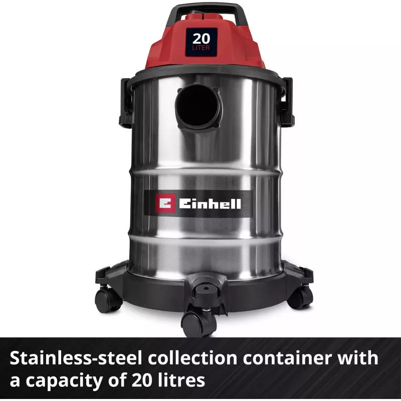 Einhell aspirador en húmedo y seco TC-VC 2045 S (2347410)