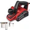 Einhell TC-PL 800 cepillo eléctrico 82 mm 800 W con tope paralelo y tope de profundidad de ranura (4345330)