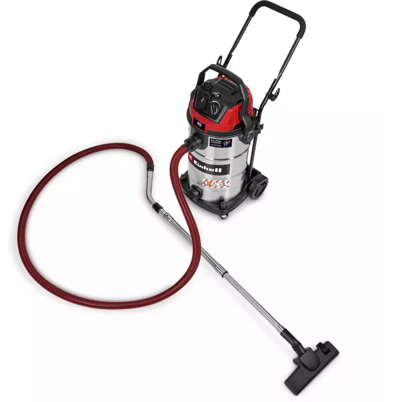 Einhell TE-VC 4090 SACL aspirador en húmedo y seco 40 L acero inoxidable clase de polvo L 2347445