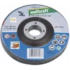 Wolfcraft 1622300 disco de corte con centro deprimido 125 mm x 22,23 mm x 1,0 mm, pack de 5
