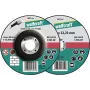 Wolfcraft 1623300 disco de corte con centro deprimido 125 mm x 22,23 mm x 1,2 mm, pack de 5