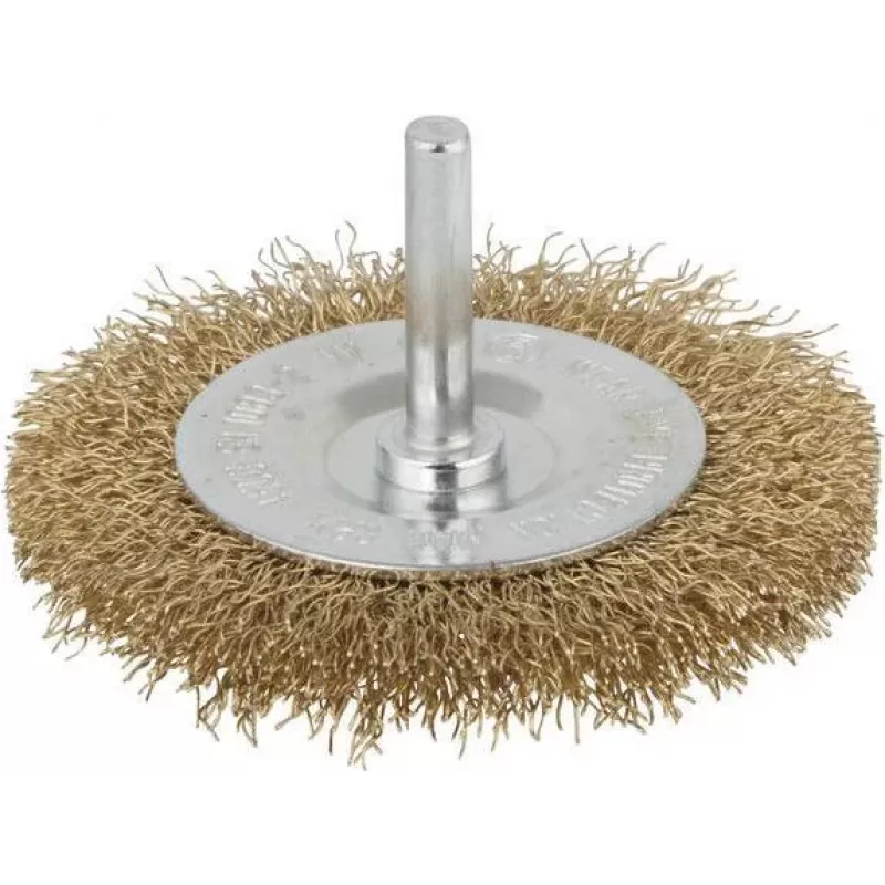 Wolfcraft Cepillo de disco con vástago de 1/4 pulgadas (6,3 mm) 2110000