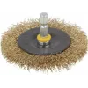 Wolfcraft Cepillo de disco con vástago de 1/4 pulgadas (6,3 mm) 2110000