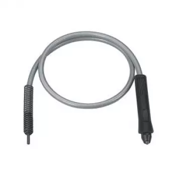 Wolfcraft 2230000 Eje flexible para taladradoras, 1300 mm, portabrocas de corona 0,5-6,5 mm