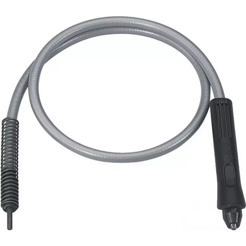 Wolfcraft 2230000 Eje flexible para taladradoras, 1300 mm, portabrocas de corona 0,5-6,5 mm