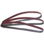 Wolfcraft 1725000 Banda de lijar grano 80, 457 mm x 13 mm, 3 piezas