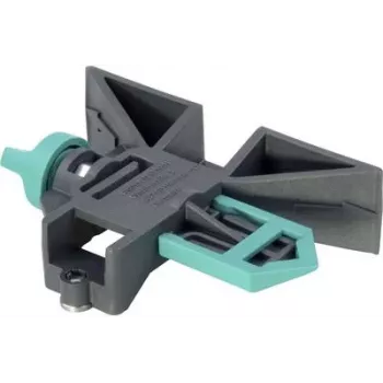 Wolfcraft 5221000 Tope final para guía de corte, plástico, negro