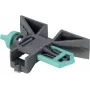 Wolfcraft 5221000 Tope final para guía de corte, plástico, negro