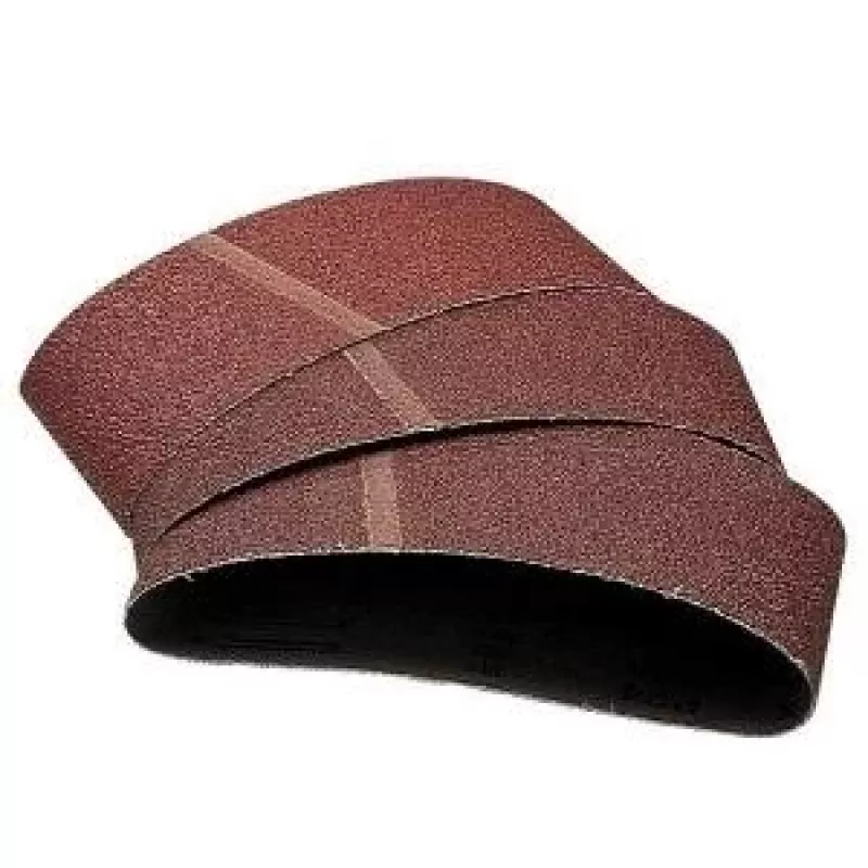 Wolfcraft 1919000 Banda de lija P24 533 mm x 75 mm, pack de 3