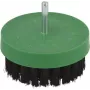 Wolfcraft 2713000 Cepillo de pulir, 80 mm de diámetro, algodón, vástago 6 mm, 4500 rpm