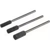 Wolfcraft 2175000 Set de fresas de cerámica, 3 piezas, vástago 2,35 mm