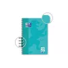 OXFORD Bloc de notas College TOUCH rayado 27 con doble margen DIN A4, 80 hojas, 90 g/m², microperforado, 4 taladros, certificado FSC, 1 bloc 400091924