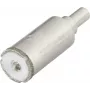 wolfcraft 5924000 Corona de diamante 6 mm para gres porcelánico, granito, azulejos, acero inoxidable
