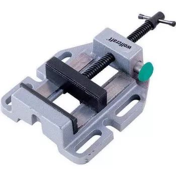 Wolfcraft 3423000 Tornillo de banco con mordaza de 85 mm y apertura de 80 mm