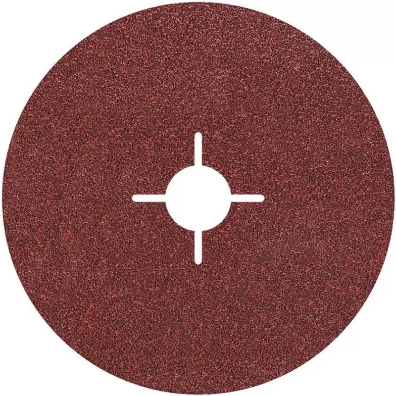 Wolfcraft 2476000 Papel de lija para plato lijador, sin perforar, grano 24/40/60/100, 115 mm, 1 set