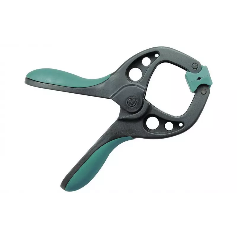 wolfcraft FZ 40 Sargento de resorte 40 mm gris/turquesa 3630000