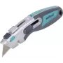 Wolfcraft Cúter de seguridad con doble hoja trapezoidal 4106000