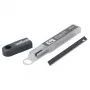 Wolfcraft Profi-Sharp Hojas de recambio 9 mm Negro pack de 5 4207000