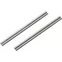 Wolfcraft 2 cuchillas reversibles para cepillo 82 mm HSS, pack de 2 (4113000)