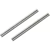 Wolfcraft 2 cuchillas reversibles para cepillo 82 mm HSS, pack de 2 (4113000)