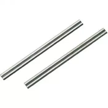 Wolfcraft 2 cuchillas reversibles para cepillo 82 mm HSS, pack de 2 (4113000)