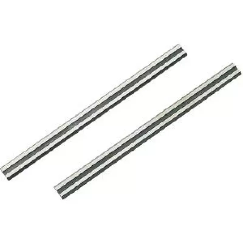 Wolfcraft 2 cuchillas reversibles para cepillo 82 mm HSS, pack de 2 (4113000)