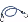Wolfcraft 3293000 Cuerda elástica de goma 0,5 m x 6 mm, 2 ganchos, Negro